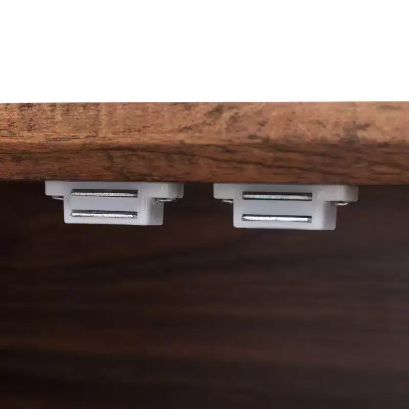 Dispensa da fattoria alta 180 cm con 2 cassetti e 8 ripiani sullo sportello - Mobiletto autoportante con texture in rilievo per cucina, sala da pranzo e soggiorno