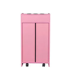 Mobiletto con serratura per salone di bellezza, porta asciugacapelli, cassetto per attrezzatura da parrucchiere