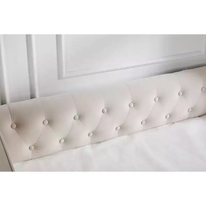 Divano Letto Singolo con Letto Estraibile, Divano Letto in Velluto, Porta USB, Tasche Laterali, Schienale Trapuntato