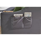 Divano Letto Singolo con Letto Estraibile, Divano Letto in Velluto, Porta USB, Tasche Laterali, Schienale Trapuntato