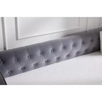 Divano Letto Singolo con Letto Estraibile, Divano Letto in Velluto, Porta USB, Tasche Laterali, Schienale Trapuntato