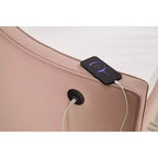 Divano Letto Singolo con Letto Estraibile, Divano Letto in Velluto, Porta USB, Tasche Laterali, Schienale Trapuntato