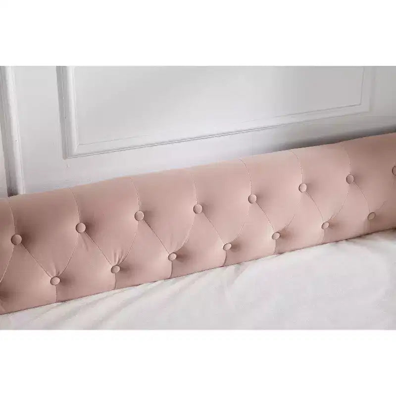 Divano Letto Singolo con Letto Estraibile, Divano Letto in Velluto, Porta USB, Tasche Laterali, Schienale Trapuntato